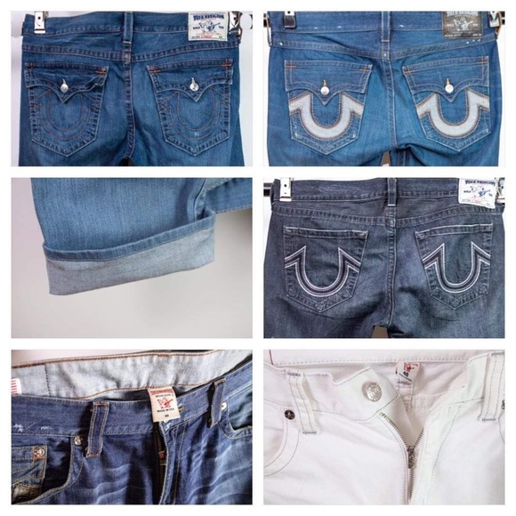 10 pair of True Religion jeans multiple designs - Picture 2 of 16